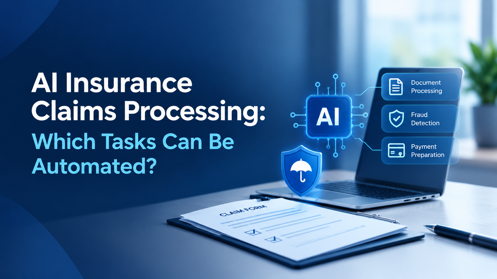 AI Insurance Claims Processing: Which Tasks Can AI Automate?