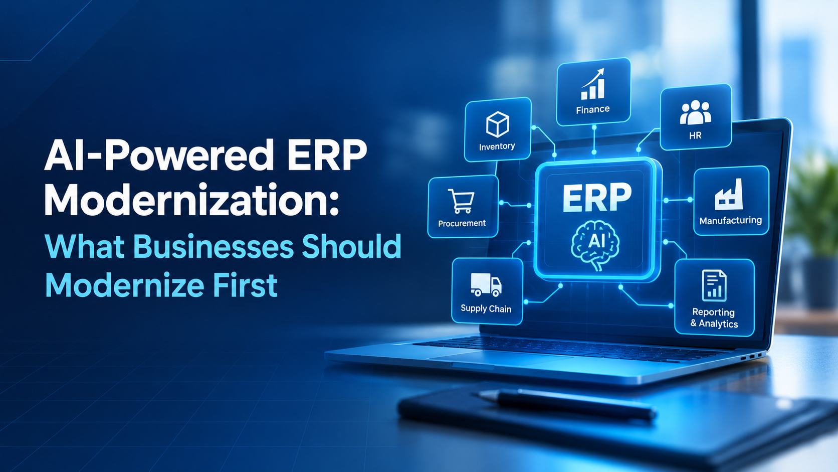 AI-Powered ERP Modernization: What Businesses Should Modernize First