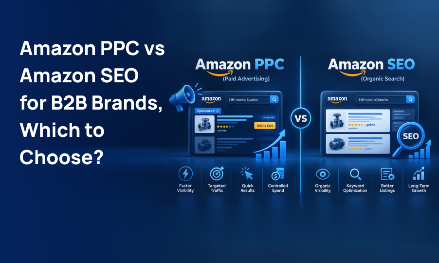 Amazon PPC vs Amazon SEO for B2B Brands | Which to Choose?