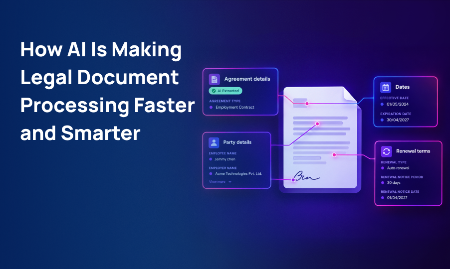 How AI Is Making Legal Document Processing Faster and Smarter
